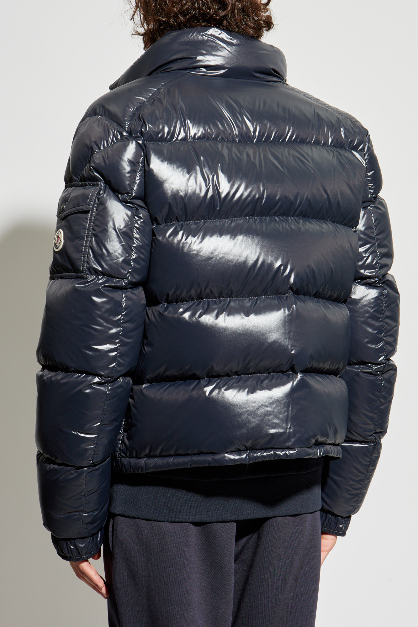 【関税込】Moncler Levitha Down Jacket モンクレールジャケット Navy blue Down jacket 